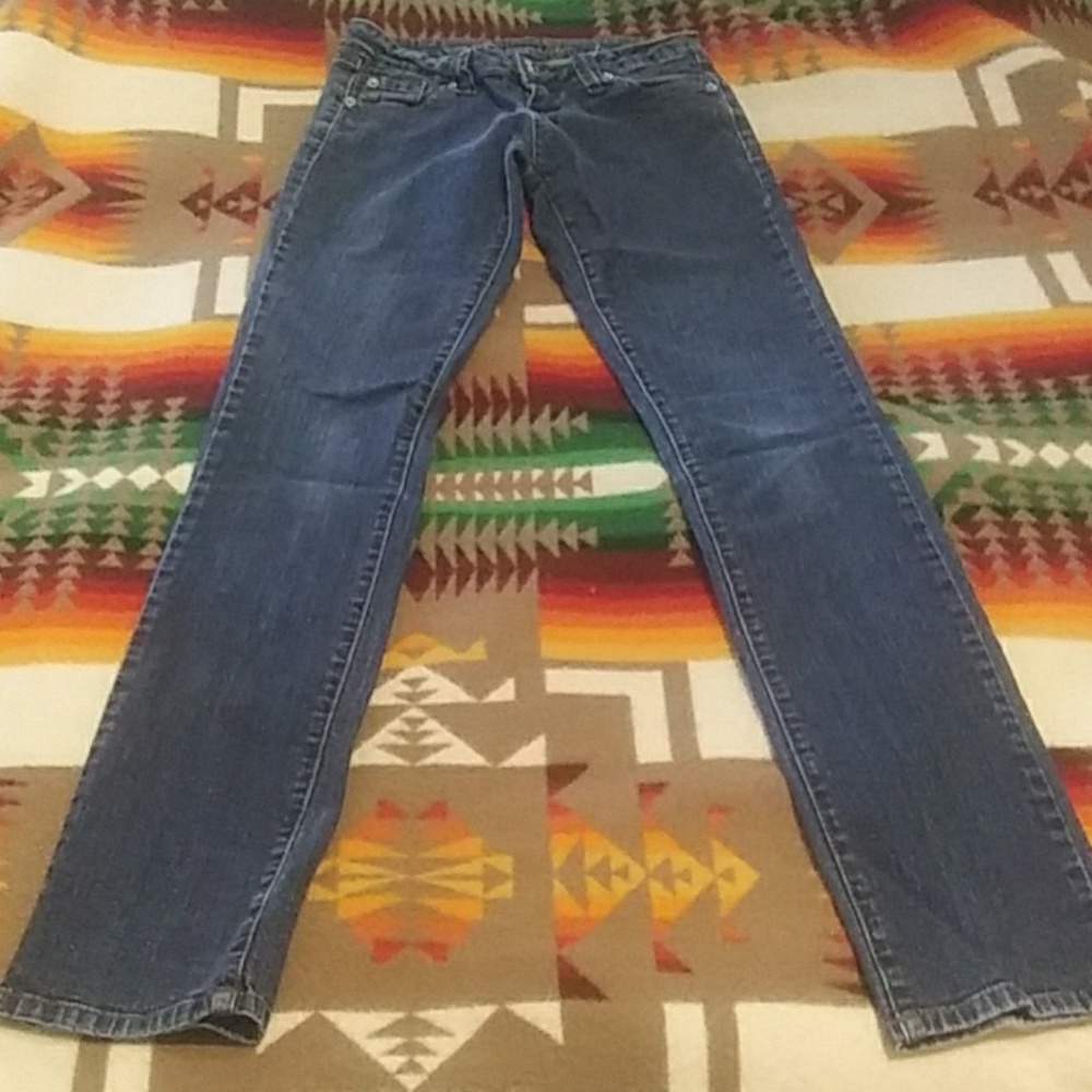 Blue Asphalt skinny jeans size 1
